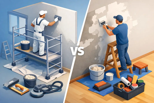 Professionel pudsning vs gør-det-selv: Hvad betaler sig?